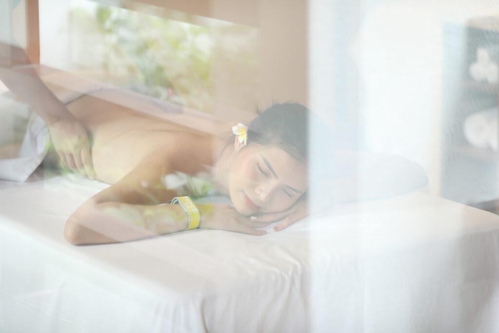 Khu vực spa sang trọng tại Yoko Onsen Quang Hanh